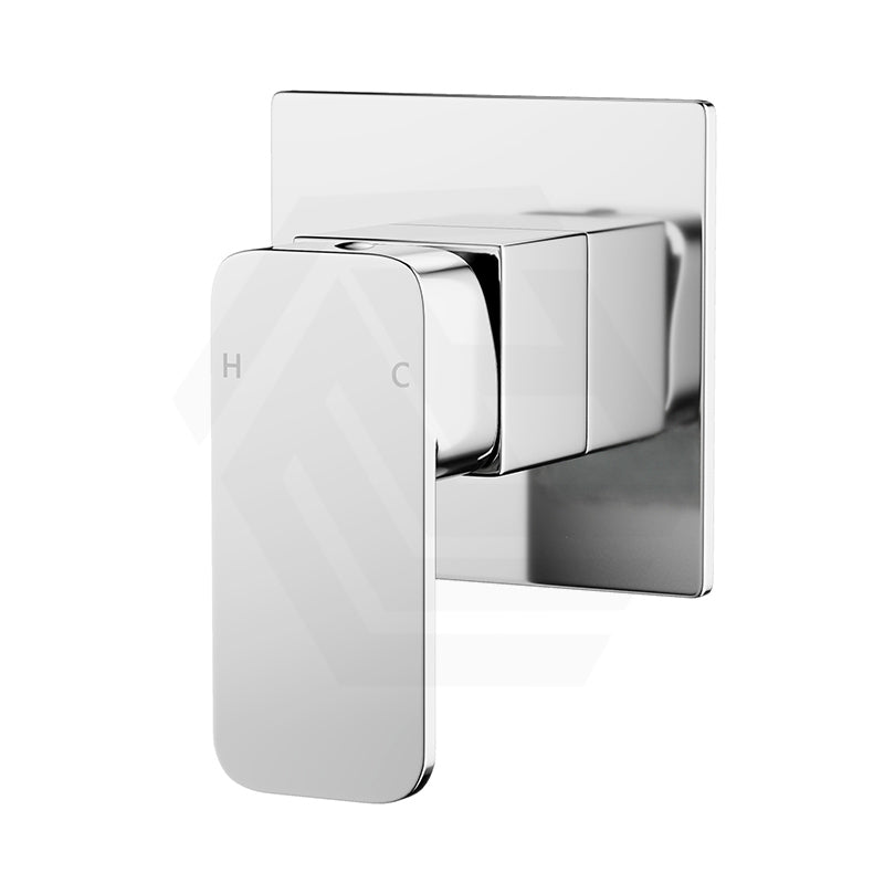 Square Solid Brass Wall Mixer for Bathtub and Basin Variant Colour Available