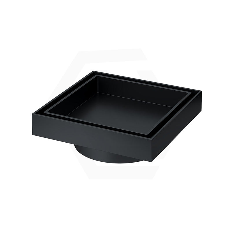 118/120mm Floor Waste Drain Smart Tile Insert Stainless Steel 80mm Outlet Variant Colour Available