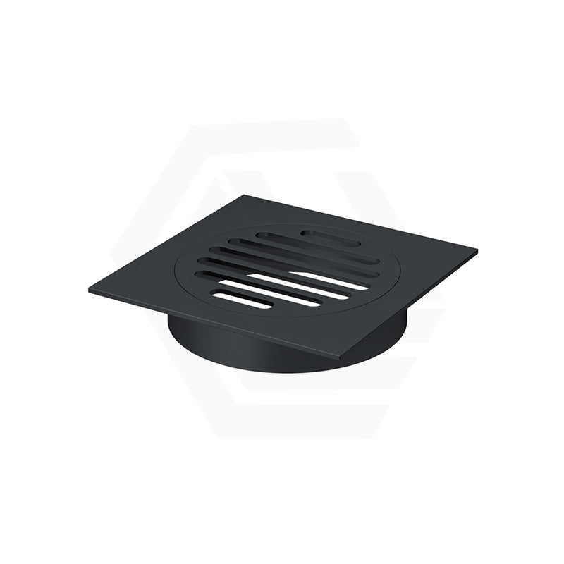 110x110mm Square Brass Floor Waste Outlet 100mm Drain Variant Colour Available