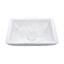 Fienza 420x420x105mm Classique Matt White Cast Stone Above Counter Basin