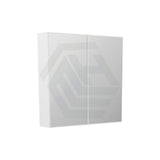 300/600/750/900/1200mm PVC Pencil Edge Gloss White MDF board Mirror Shaving Cabinet With Shelves