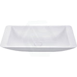 Fienza 600x345x105mm Classique Matt White Cast Stone Above Counter Basin