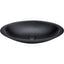 Fienza 600x350x105mm Bahama Matt Black Cast Stone Above Counter Basin