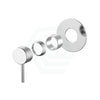 Fienza Axle Chrome Wall Mixer Dress Kit Only Large Round Plate