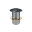 Fienza Ceramic Cap Pop-Up Waste 32Mm No Overflow Matte Dark Grey Basin Pop Up Wastes
