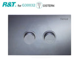 Fienza Chrome R&T Raised Care Toilet Flush Button Toilets Push Buttons