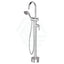Eleanor Floor Mixer & Shower, Chrome / Chrome