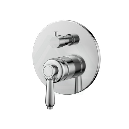 Fienza Eleanor Wall Diverter Mixer Chrome Ceramic Handle Available Mixers With