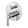 Eleanor Wall Diverter Mixer Chrome/Chrome