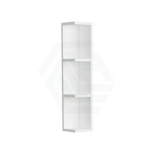 Fienza Gloss White MDF Board Side Shelf for Shaving Cabinet