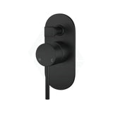Fienza Hustle Wall Diverter Mixer Matt Black Mixers 