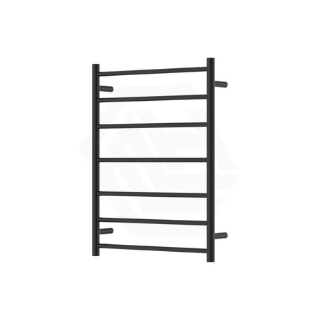 Fienza Isabella Matte Black Heated Towel Rail 7/8/9 Bars 7 Bars(600X800Mm) Rails