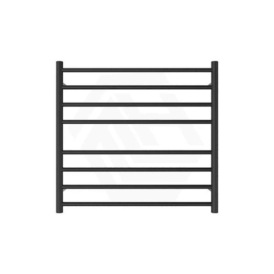 Fienza Isabella Matte Black Heated Towel Rail 7/8/9 Bars Rails