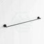 Fienza Kaya 900Mm Single Towel Rail Matte Black Rails