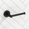 Fienza Kaya Roll Holder Matte Black Toilet Paper Holders