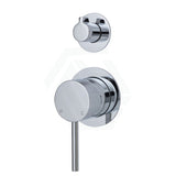 Kaya Wall Diverter Mixer Small Round Plates
