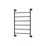 Fienza Lillian Heated Towel Rail 600Mm 4/6/9 Bars Matt Black 6 Rails