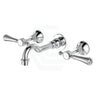 Fienza Lillian Lever Basin/Bath Wall Set Chrome Bath/Basin Tap Sets