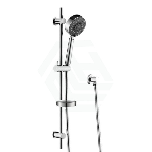 Fienza Michelle Chrome Multifunction Rail Shower With Soap Dish Handheld