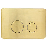 G#2(Gold) Fienza R&T Round Toilet Button Flush Plate Urban Brass Toilets Push Buttons