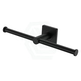 Fienza Sansa Double Roll Holder Matte Black