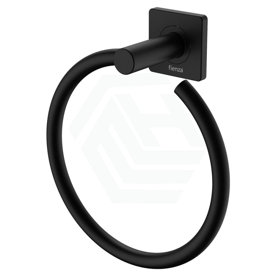 Fienza Sansa Hand Towel Ring Matte Black