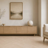 Botanica Engineered Flooring Herringbone Misty Oak 600x125x14mm