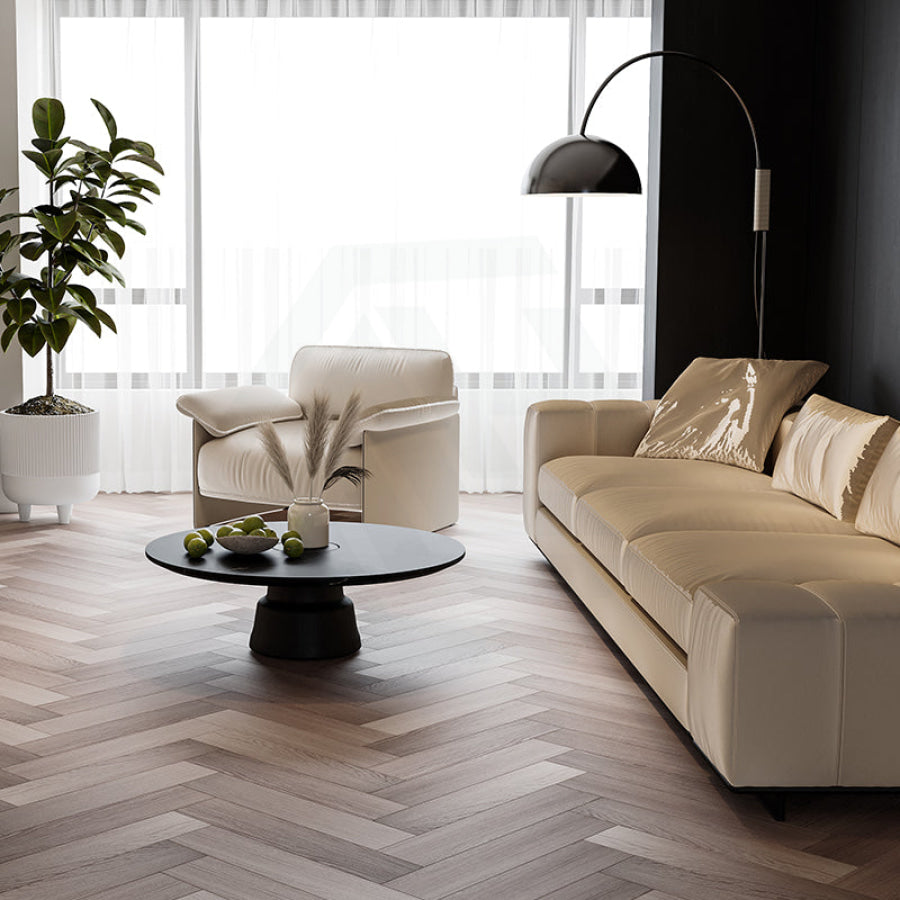 Aquawoodplus™ Waterproof Core Laminate Flooring Opera House Herringbone 12Mm