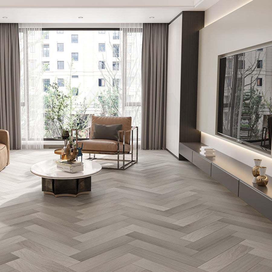 Aquawoodplus™ Waterproof Core Laminate Flooring Pisa Herringbone 12Mm