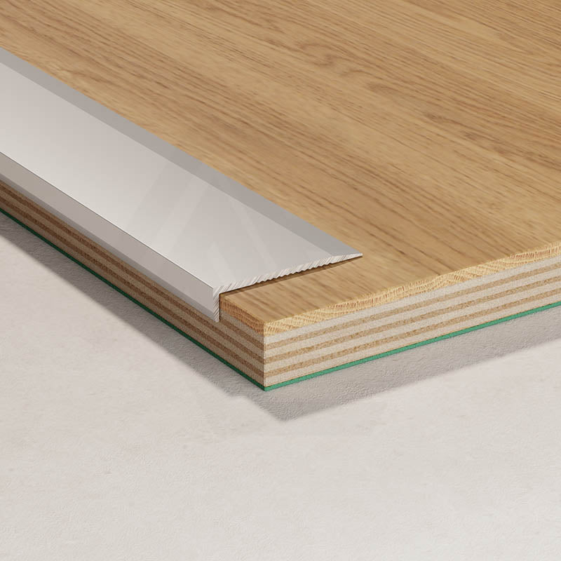 Flooring Aluminium L Shape Trim Small 2700/3400mm Variant Colour Available