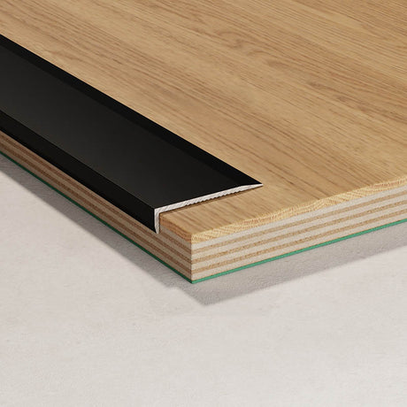 Flooring Aluminium L Shape Trim Small 2700/3400mm Variant Colour Available