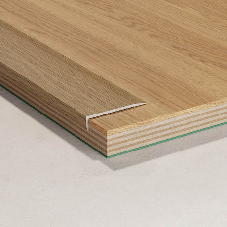 Flooring Aluminium L Shape Trim Small 2700/3400mm Variant Colour Available