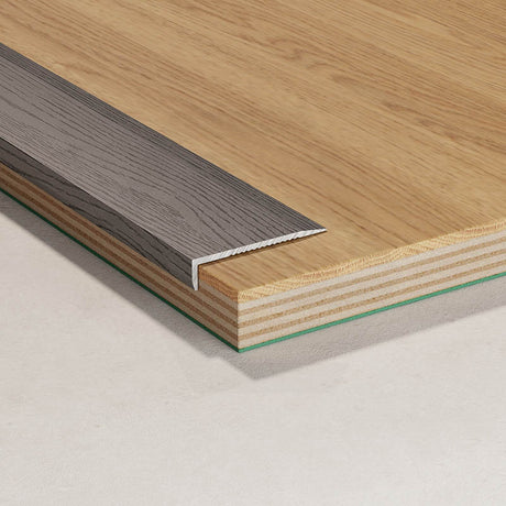 Flooring Aluminium L Shape Trim Small 2700/3400mm Variant Colour Available