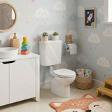 Fienza Junior Toilet Seat UF Double Flap Gloss White