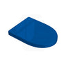 Fienza UF Soft Close Universal Toilet Seat - Gloss Grey / Blue