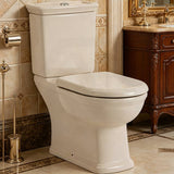 RAK Washington Close-Coupled Toilet Suite Vintage Boxed Rim Pan - Ivory