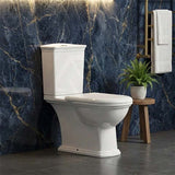 RAK Close-Coupled Toilet Suite Boxed Rim S-Trap Only - Washington White