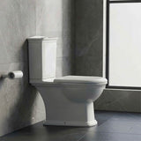 RAK Close-Coupled Toilet Suite Boxed Rim S-Trap Only - Washington White