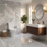 RAK Close-Coupled Toilet Suite Boxed Rim S-Trap Only - Washington White