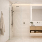 Fienza Arch Frameless Walk-in Fixed Panel 10mm Glass 700-1200x2200mm - Variant Colour Fittings