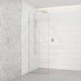 Fienza Arch Frameless Walk-in Fixed Panel 10mm Glass 700-1200x2200mm - Variant Colour Fittings