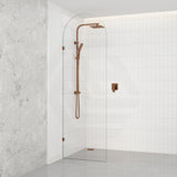 Fienza Arch Frameless Walk-in Fixed Panel 10mm Glass 700-1200x2200mm - Variant Colour Fittings