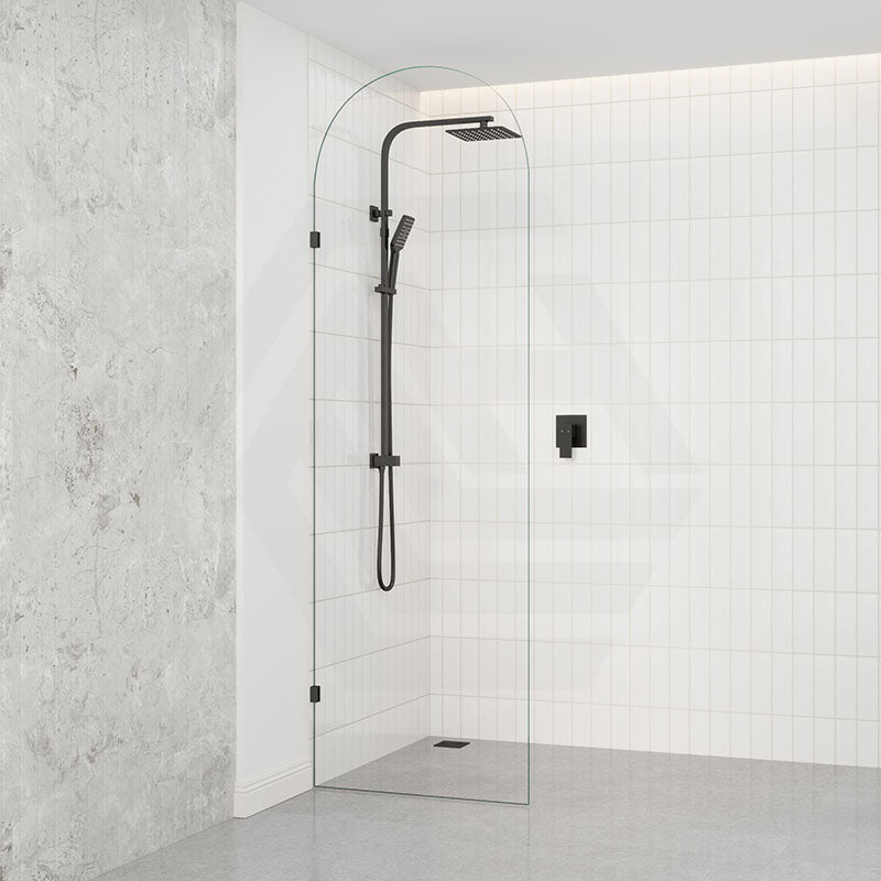 Fienza Arch Frameless Walk-in Fixed Panel 10mm Glass 700-1200x2200mm - Variant Colour Fittings