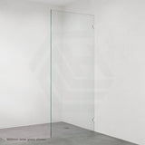 Fienza Rectangular Frameless Walk-in Fixed Panel 10mm Glass 700-1200x2050mm - Variant Colour Fittings