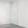 Fienza Rectangular Frameless Walk-in Fixed Panel 10mm Glass 700-1200x2050mm - Variant Colour Fittings