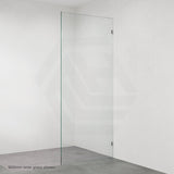 Fienza Rectangular Frameless Walk-in Fixed Panel 10mm Glass 700-1200x2050mm - Variant Colour Fittings