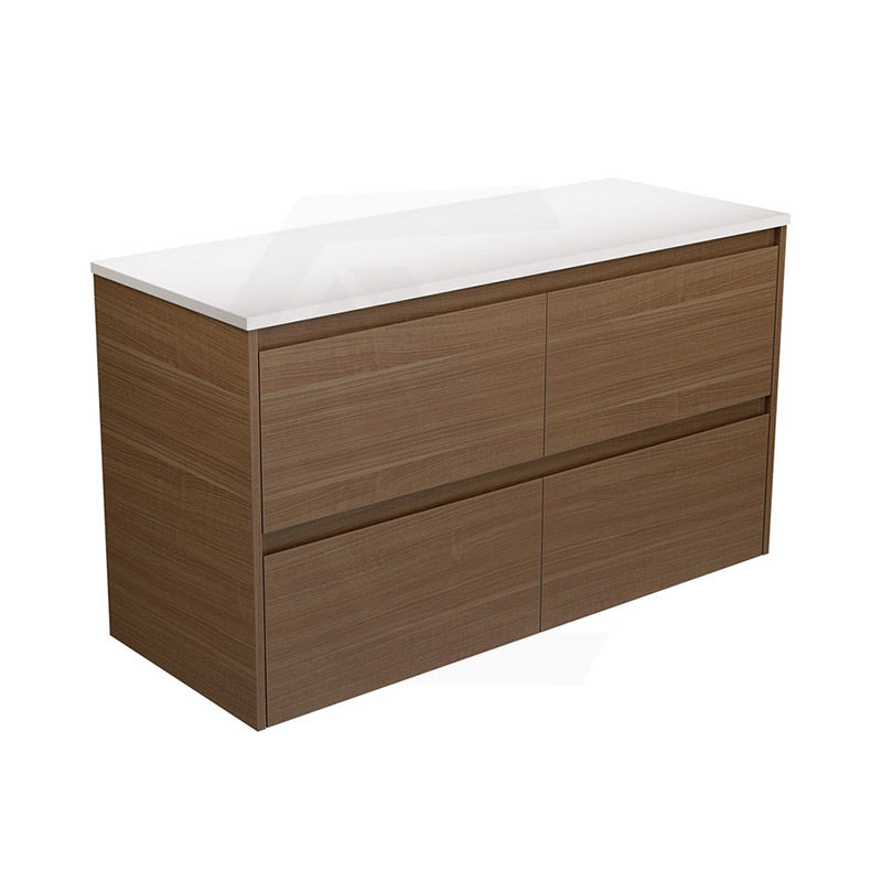 Fienza Amato 1200mm E0 MDF Wall Hung Vanity with Soft-Close Drawers Variant Colour Available