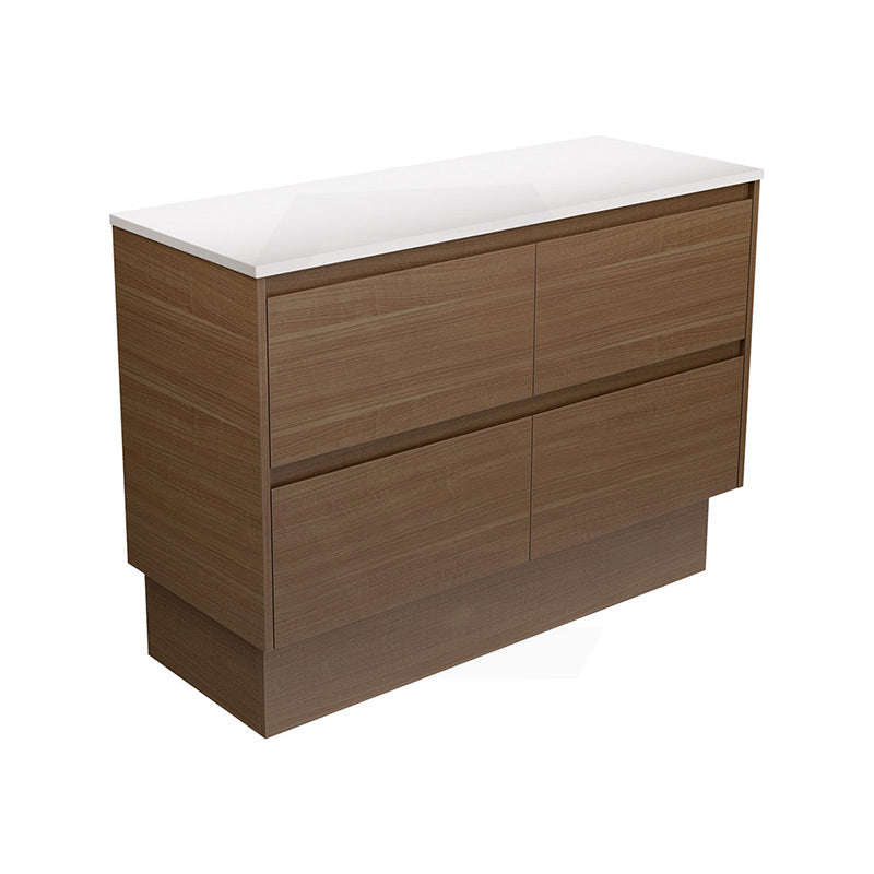 Fienza Amato 1200mm E0 MDF Freestanding Vanity on Kickboard with Soft-Close Drawers Variant Colour Available