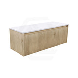 Fienza Alina 1200mm Fluted E0 MDF Wall Hung Vanity Variant Colour Available
