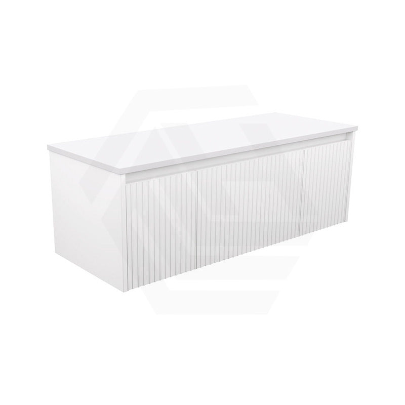 Fienza Alina 1200mm Fluted E0 MDF Wall Hung Vanity Variant Colour Available